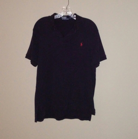 Polo Ralph Lauren navy blue polo shirt size M - Picture 6 of 6